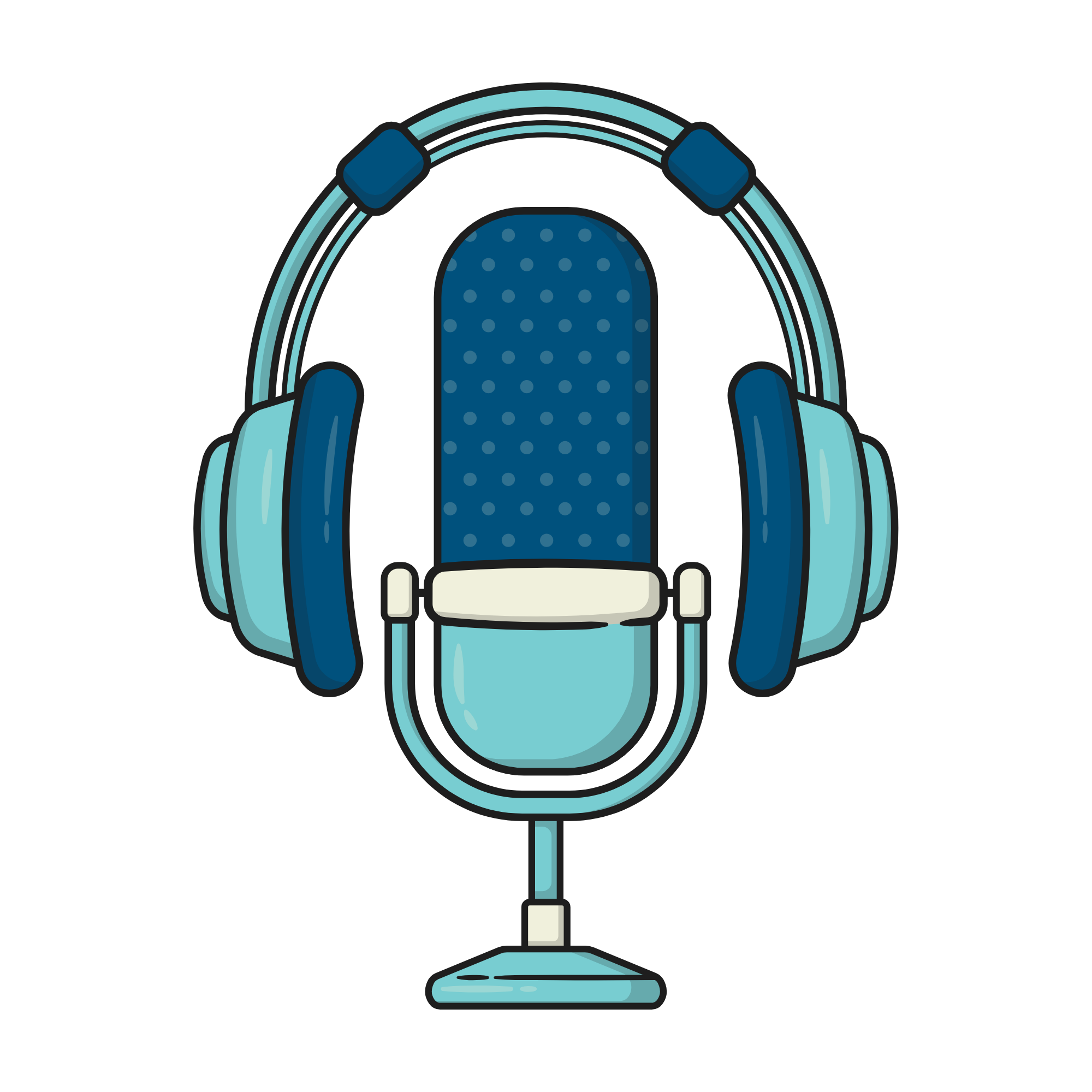 Podcast microphone